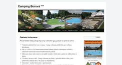 Desktop Screenshot of campborova.cz